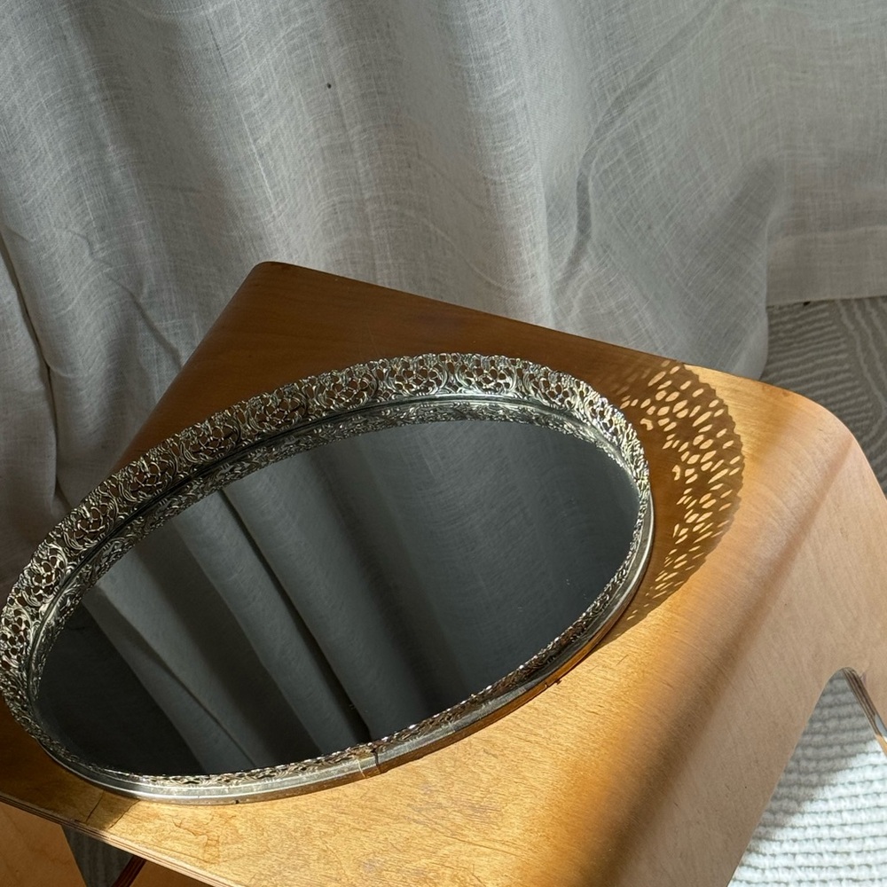 Vintage Hollywood Regency vanity Mirror